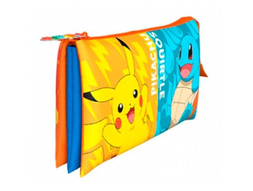 Picture of Pokemon Starters Triple Pencil Case 22cm x 4cm x 12cm